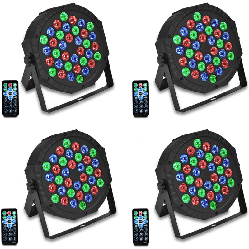 leshiou 2 Pack 4ft Portable Battery Powered Tube Light 120cm Handheld LED Tube Lights with Tripods, 500 Vivid Effects, for DJ Lighting, Dance Club and