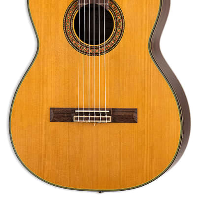 Takamine TC132SC LH Left-Handed Cedar Top Nylon String Guitar w/ Case image 2