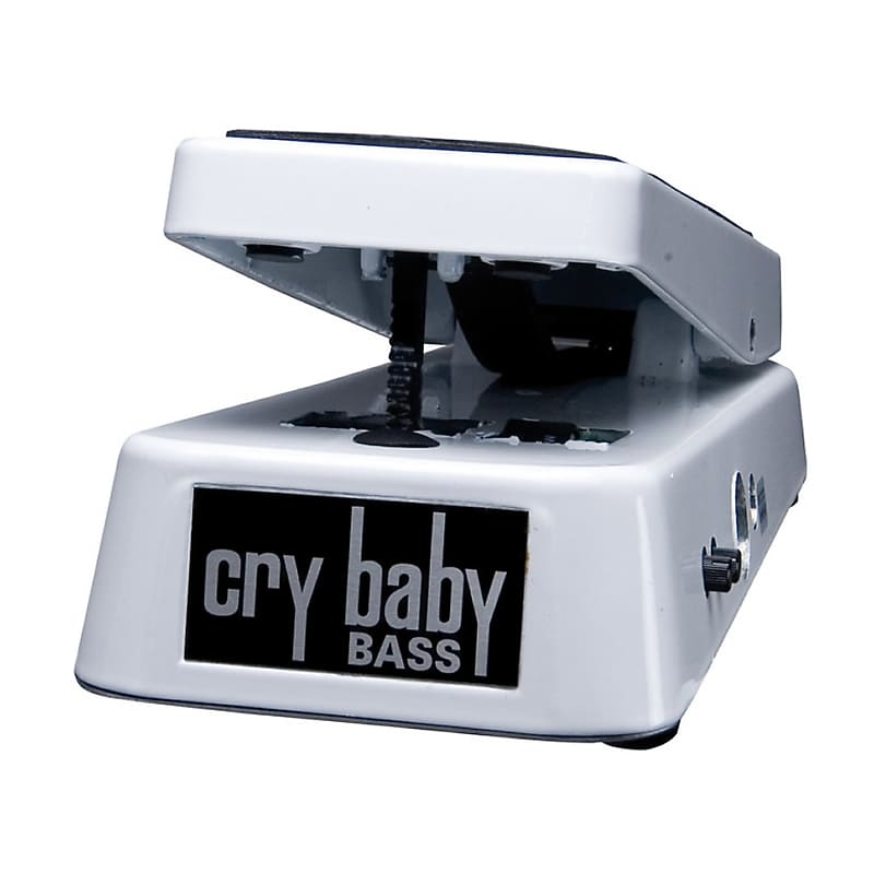 Jim Dunlop Bass Crybaby Wah Pedal White 105 Q | Reverb