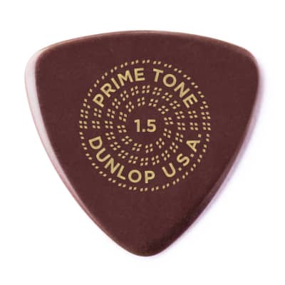 Dunlop 517R15 Primetone Small Tri Smooth 1.5mm Triangle Guitar Picks (12-Pack)