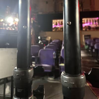 Ultimate Support Ts-80b Original Series Aluminum Trip0od Speaker S PAIR image 8