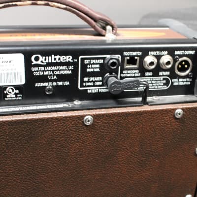 Quilter MicroPro 200 1x8 Guitar Combo 2010s - Brown image 7