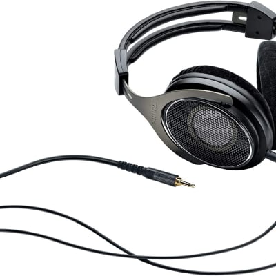 Shure SRH1840-BK Professional Open Back Headphones - Individually Matched 40mm Neodymium Drivers for Smooth, Extended Highs and Accurate Bass, Ideal for Mastering or Critical Listening Applications image 4