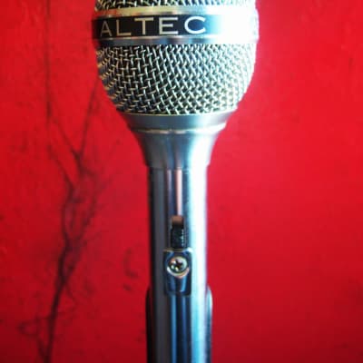 Vintage RARE 1960 s Altec 650A dynamic cardioid microphone Dual Z