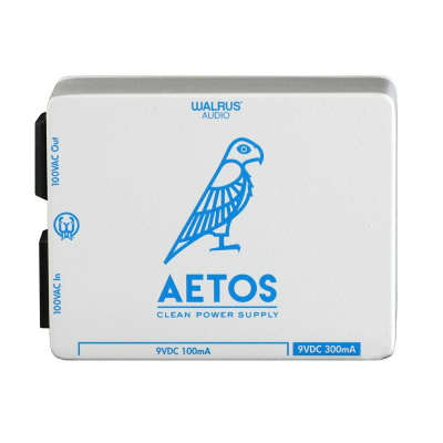 Walrus Audio Aetos 8 Output Power Supply, White/Blue (Gear Hero Exclusive) image 2