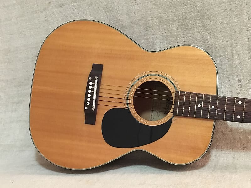 Maya F301 Acoustic Guitar 1970's Natural | Reverb