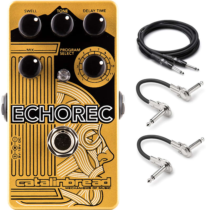 New Catalinbread Echorec Multi-Echo Drum Echo Delay Guitar Effects Pedal! image 1