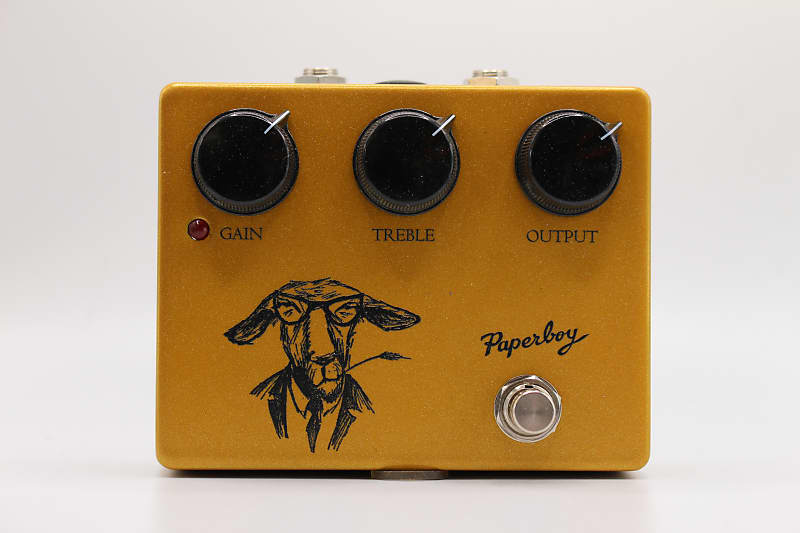 【大特価!!】 Paperboy Pedals The Goat 2023 - Gold Metallic | Reverb ギター