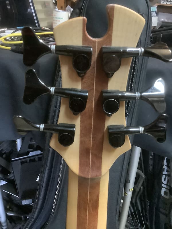 Tobias Basic 6 string Bass 90s - Zebrawood | Reverb