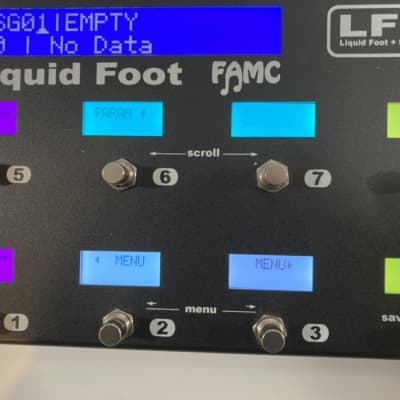 FAMC Liquid Foot LF+ JR+ advanced midi controller pedal | Reverb