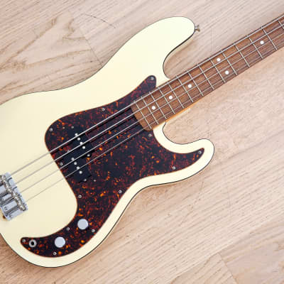 2004 Fender Precision Bass '62 Vintage Reissue Bound Top Olympic White Japan  CIJ | Reverb