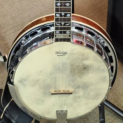 Gibson Epiphone Masterbuilt 5-String Banjo MB-250 - Original Case -Mahogany image 1