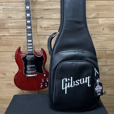 Gibson SG Standard Electric Guitar 2022- Heritage Cherry w/leather soft case Excellent shape! image 23