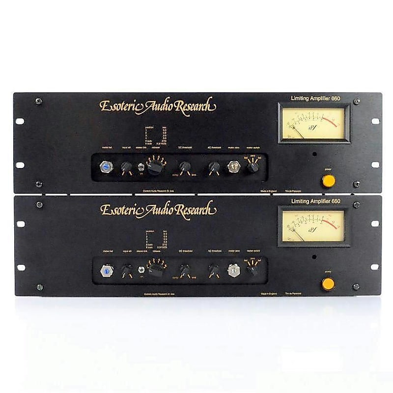 EAR 660 Limiting Amplifier Stereo Pair image 1