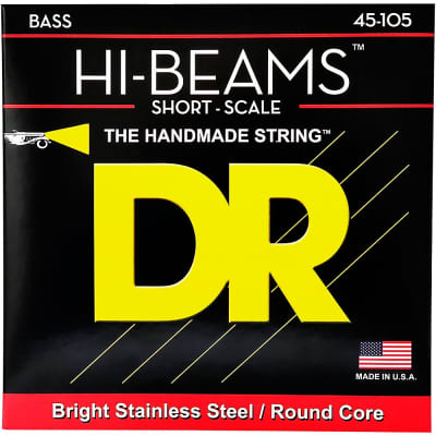 DR Strings H-Beams Short-Scale 4-String Bass Medium (45-105)
