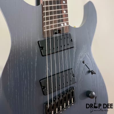 Legator Ninja N7FP 7-String Multiscale Electric Guitar - Smoke image 6