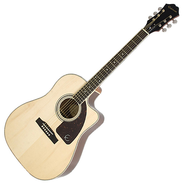 Epiphone AJ-220SCE Acoustic/Electric Guitar Natural image 1