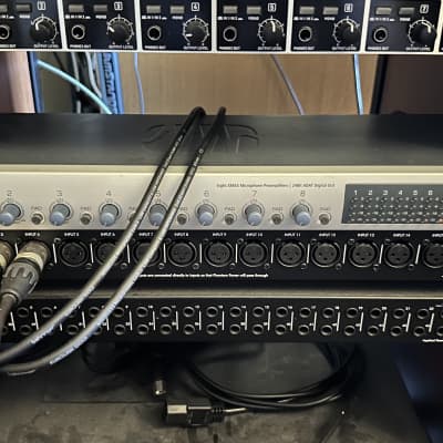 PreSonus Digimax D8 8-Channel Mic Preamp with ADAT Lightpipe