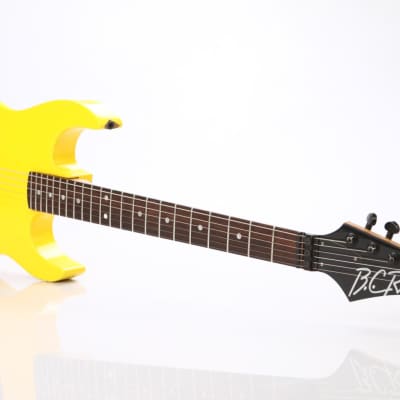 1980s BC Rich Gunslinger Prototype Yellow Guitar Vivian Campbell? #47221 image 25