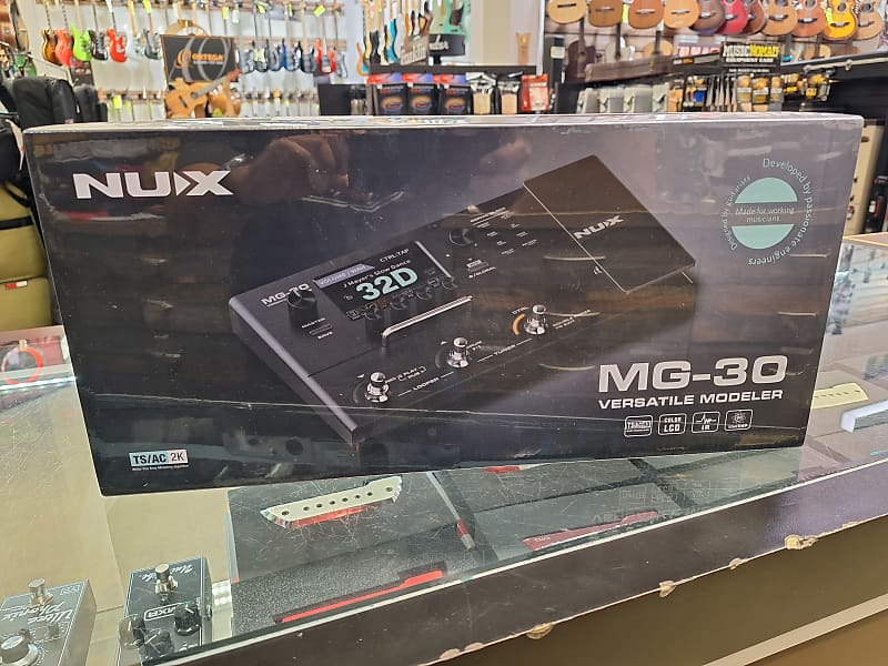 NuX MG-30 Versatile Modeling Guitar Processor | Reverb