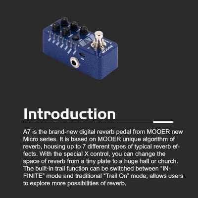 Mooer A7 Ambience Pedal image 5