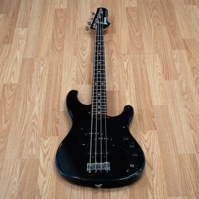 1985 Ibanez Roadstar II Bass Series Electric Bass in Gloss Black w/ Original Hard Case (Very Good) *Free Shipping* image 1