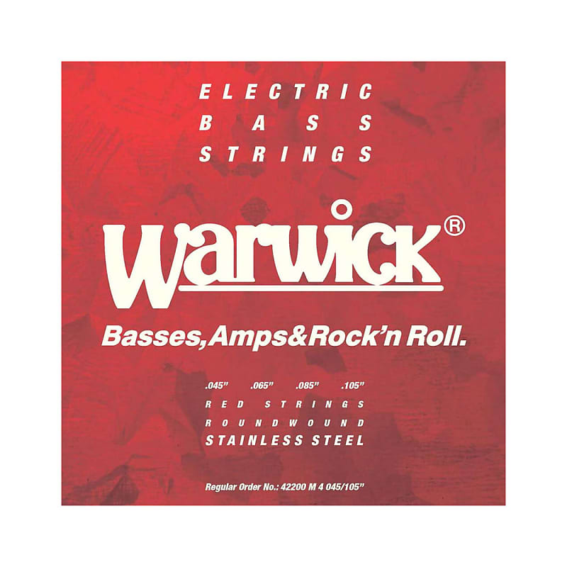 Warwick Red Label 42200 Stainless Steel, 045-105 image 1
