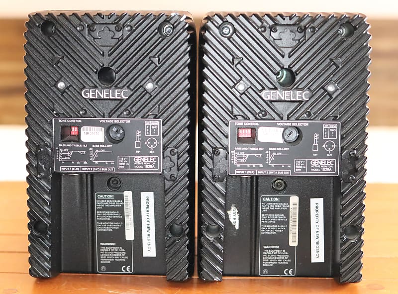 Genelec Monitors - 1029a - Professional Studio Speakers - | Reverb