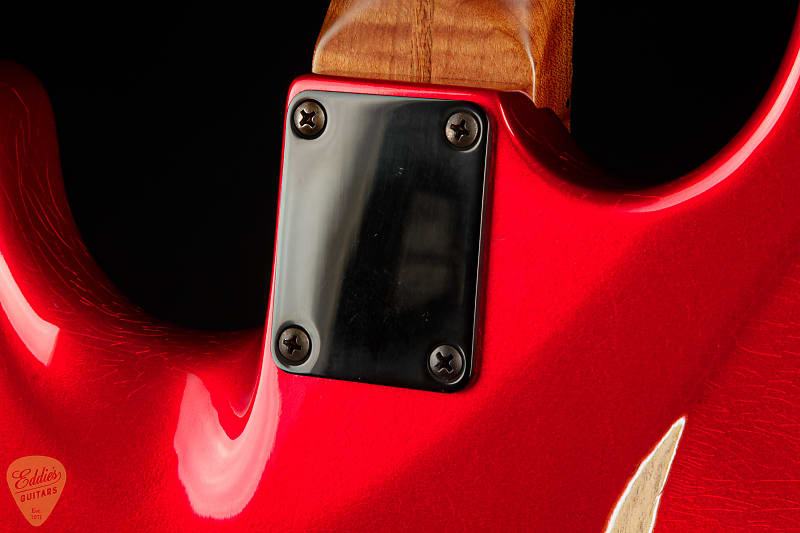 Suhr Eddie's Guitars Exclusive Classic S Antique Roasted - Candy Apple Red  - Eddie's Guitars