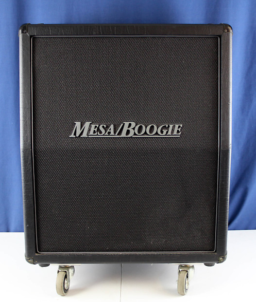 Mesa Boogie 2x12 2FB Vertical Guitar Speaker Cabinet on wheels with cover