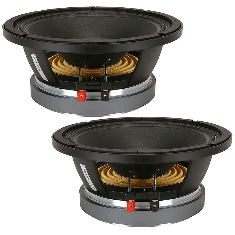 2x B&C 10MD26 10-Inch Midbass Speaker 10" Pro/Car Audio | Reverb