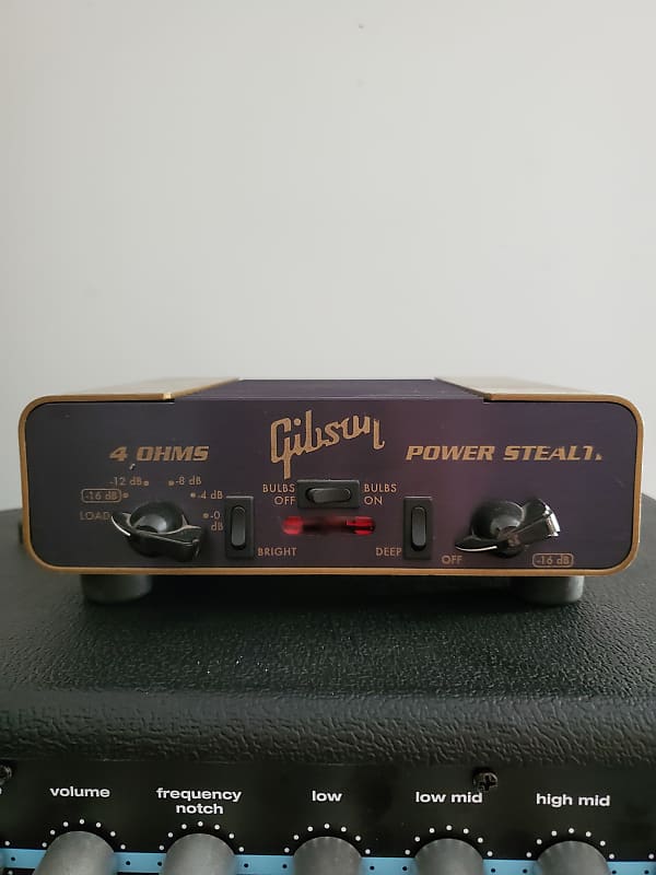 Gibson Power Stealth Attenuator - 4 Ohm 2000s - Black/Gold image 1