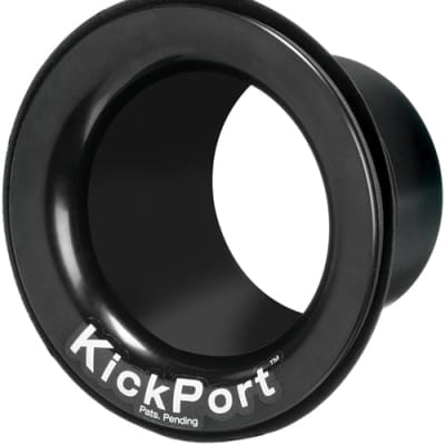 Kickport Bass Drum Sound Enhancer in Black