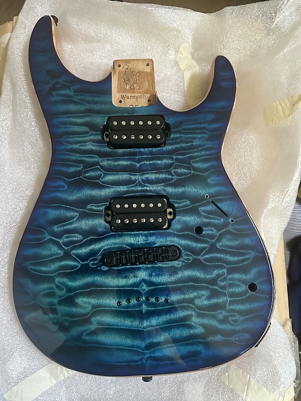 Warmoth Soloist - Quilted maple | Reverb