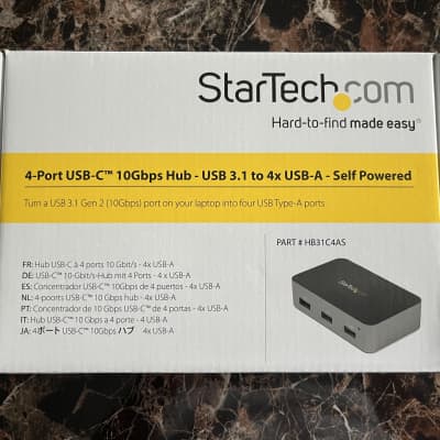 StarTech.com ST7300U3M 7-port USB 3.0 Hub Desktop/Wall-mountable