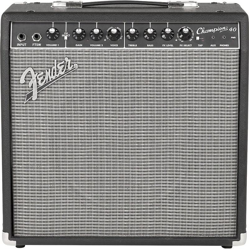 Fender Champion 40 40-Watt 1x12 Guitar Amplifier Combo image 1