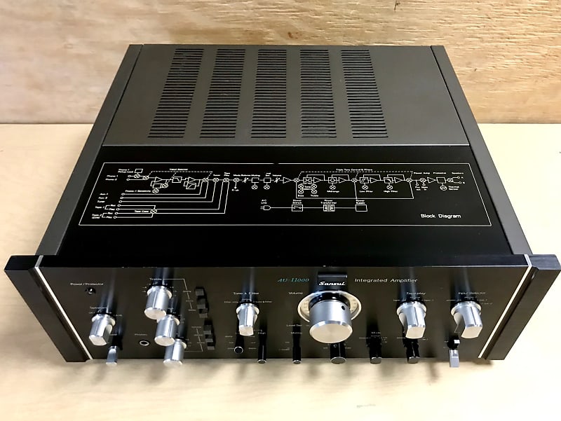 Sansui AU-11000 Integrated Amplifier | Reverb