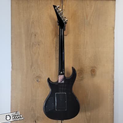 Memphis S-Style Electric Guitar Black Used Bild 5