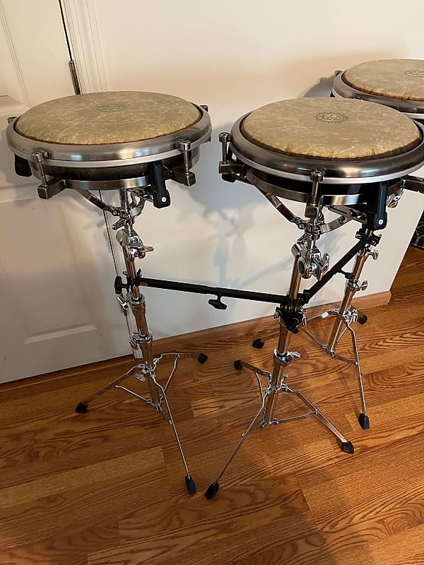 Full Pearl Travel Conga Set with Stands and Bags | Reverb