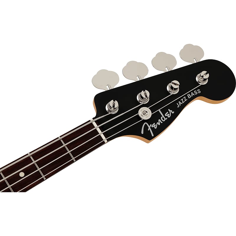 Fender Made in Japan Elemental Jazz Bass HH RW Stone Black - 4-String  Electric Bass