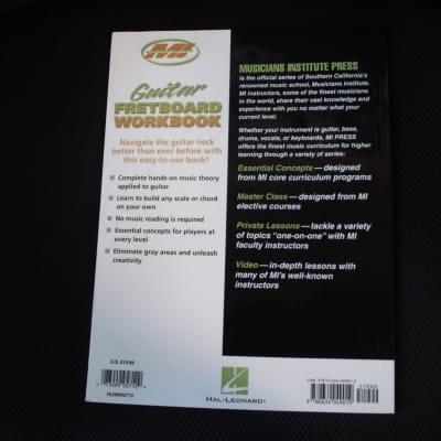 Hal Leonard Musician's Institute Guitar Fretboard Workbook HL00695712 (used)(Consignment) image 3