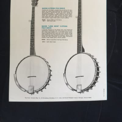 Gretsch Guitars and Amplifiers Catalog No. 33, 1968, includes Bacon Banjos image 7