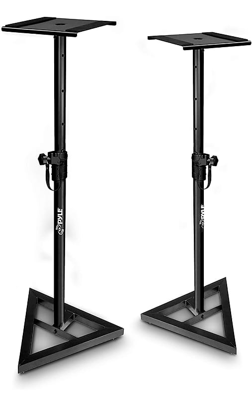 Speaker Stand Pair Adjustable Studio Monitor Speaker Stands Reverb