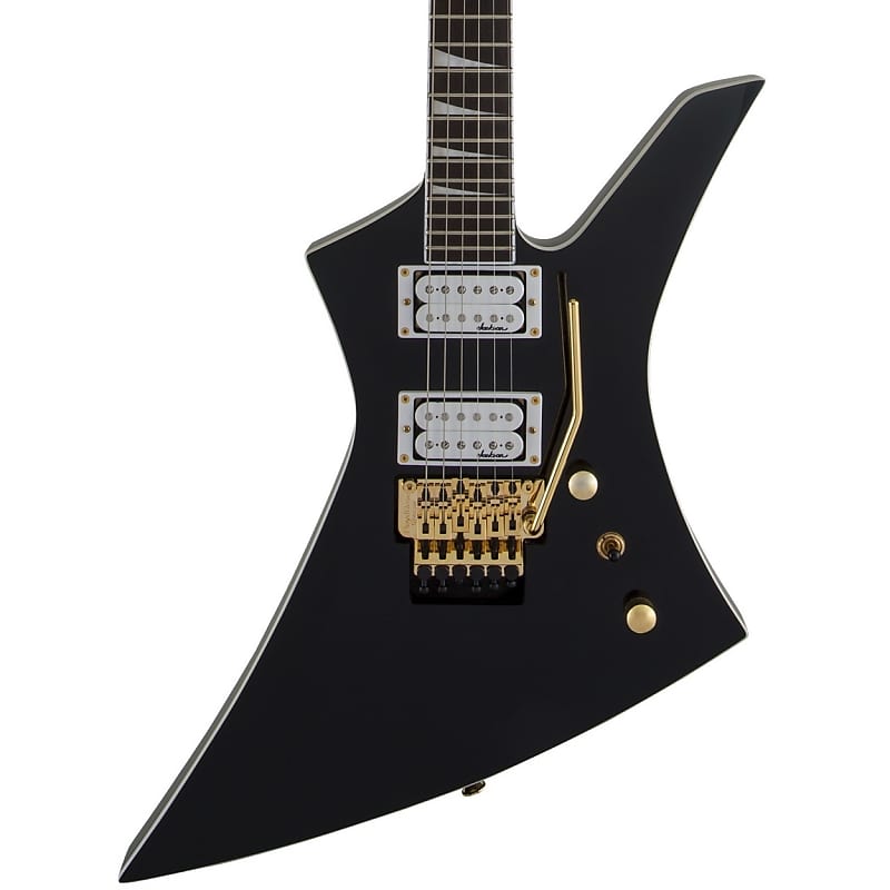 Jackon X Series Kelly KEX Electric Guitar, Gloss Black image 1