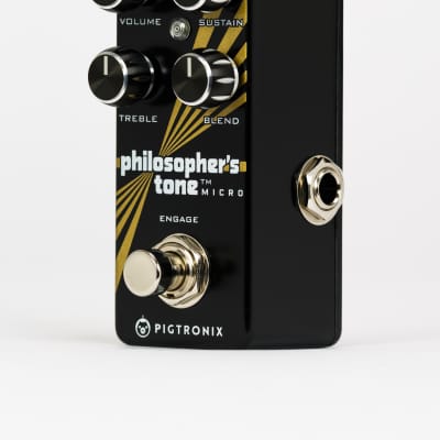 Pigtronix PTM Philosopher's Tone Micro Compressor Sustainer Effects Pedal image 2