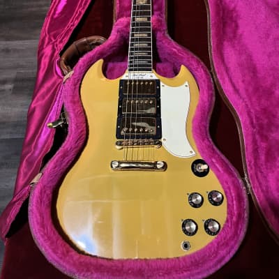 1991 Gibson SG Les Paul Custom 30th Anniversary - TV Yellow for sale