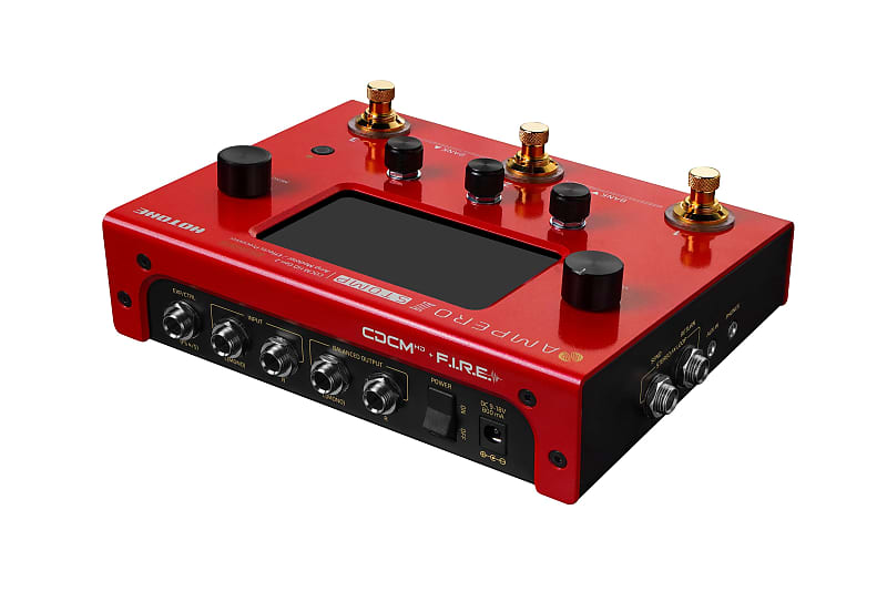 Hotone Ampero II Stomp RED - 10th Anniversary Limited Edition | Reverb