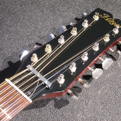 Vintage 1965 Hoyer 12 String Acoustic Guitar Near Mint Vintage 12 String with Near Mint Vox Case image 13