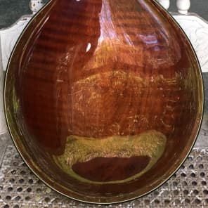 Mowry A-4 14-fret Hybrid Art Deco Wine ‘Burst Mandolin (2011) image 3
