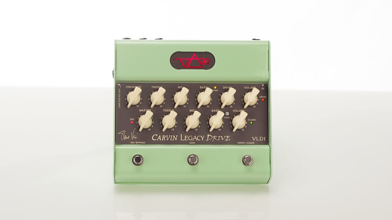 Carvin VLD1 Legacy Drive Steve Vai Signature Tube Preamp Pedal